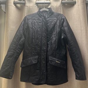 Women's Barbour Quilted Jacket in Black